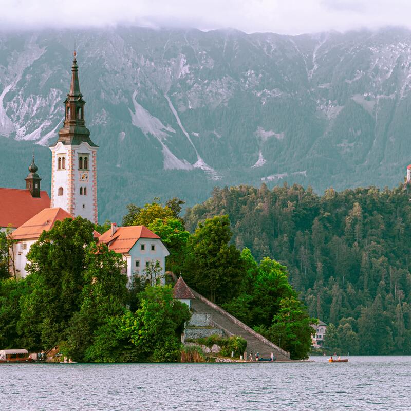 Slowenien - Ruhe am See